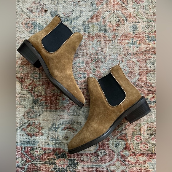 NIB Coach Bowery Beadchain Chelsea Boot - Picture 1 of 10